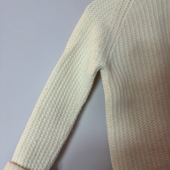 Vintage Wool Hand Knitted Cardigan Sweater - Picture 7 of 11